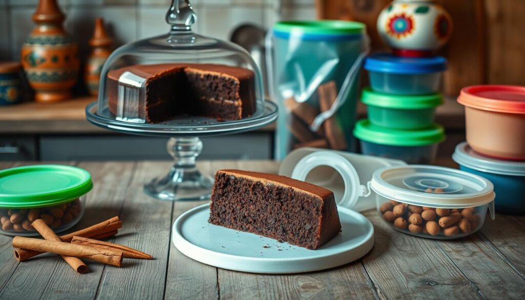 Mexican Hot Chocolate Cake Storage Methods