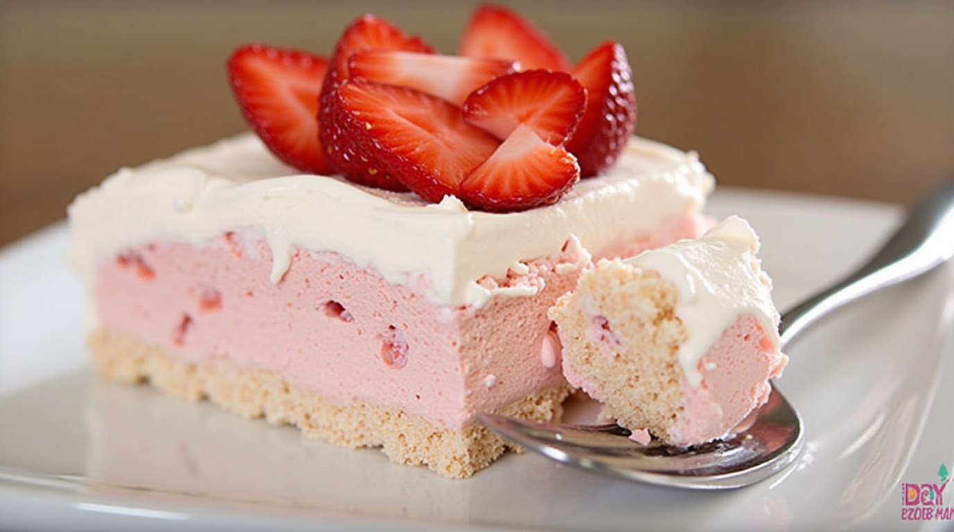 How to Make Strawberry Shortcake Ice Cream Cake