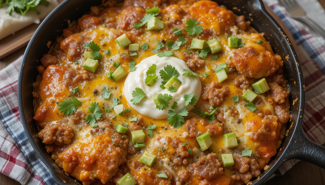 Healthy Enchilada Skillet